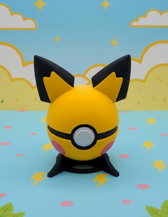 Pichu Pokeball Replica - Functional Prop for Cosplay and Gamer Desk Decor 5