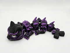 Black Panther Dragon - Articulated Fidget Toy, Superhero Figure 2
