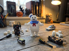 Flexi Stay Puft Marshmallow Man Figurine - Articulated Ghostbusters Desk Toy 2