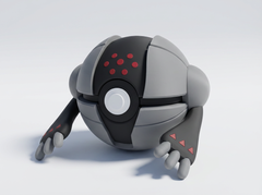 Registeel Pokeball - 3D Printed Replica Prop 2