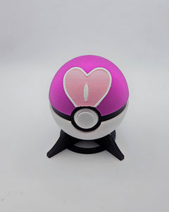 Functional Love Ball Replica - 3D Printed Pokemon Prop for Cosplay 2