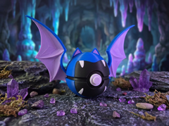 Golbat Pokeball - 3D Printed Pokemon Collectible Figure 1