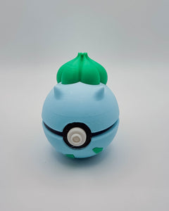 Bulbasaur Pokeball Replica - 3D Printed Gamer Desk Decor 2