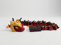 Large Scarlet Witch Dragon - Articulated Fidget Figure 3