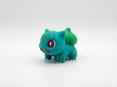 Bulbasaur Figurine, 3D Printed Pokemon Desk Decor, Gamer Gift 3