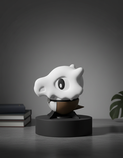 Cubone Pokeball Replica - 3D Printed Prop with Display Stand 4