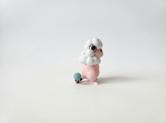 Flaffy PokeMini - 3D Printed Collector Figure, Pink 3