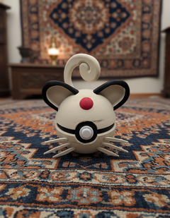 Persian Pokeball Figure, 3D Printed Fan Art Prop 1