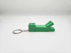 Minecraft Creeper Keychain - 3D Printed Gamer Accessory, Backpack Charm 2