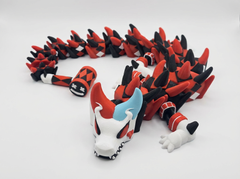 Articulated Harley Quinn Dragon - Jester Fidget Desk Toy 2
