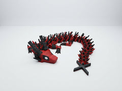 Deadpool Dragon - Large Articulated Figure, 3D Printed Comic Decor 4