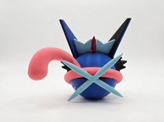 Ash's Greninja Pokeball Replica - 3D Printed Gamer Display Prop 3
