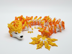Articulated Solar Dragon - Large 25-Inch Fidget Toy and Fantasy Figure 2