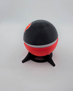 Team Rocket Pokeball - Functional 3D Printed Prop and Storage Box 4