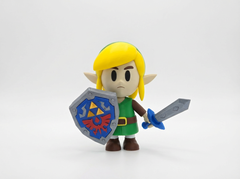 Link Figurine - Legend of Zelda Chibi Statue - 3D Printed Gamer Gift 2