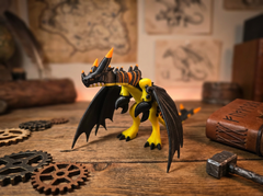 Articulated Triple Stryke Dragon Figure, HTTYD Inspired Fidget Toy 7