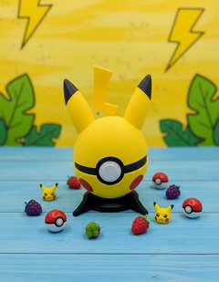 Pikachu Pokeball - Functional Storage Box, 3D Printed Cosplay Prop 1