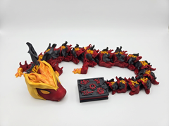 Large Scarlet Witch Dragon - Articulated Fidget Figure 2