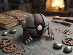 Registeel Pokeball - 3D Printed Replica Prop 1