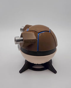 Blastoise Pokeball Replica - 3D Printed Collector's Prop 2