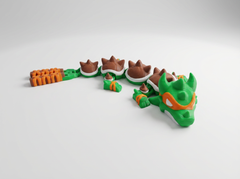 TMNT Michelangelo Mini Dragon - Articulated Fidget Toy Figure 2