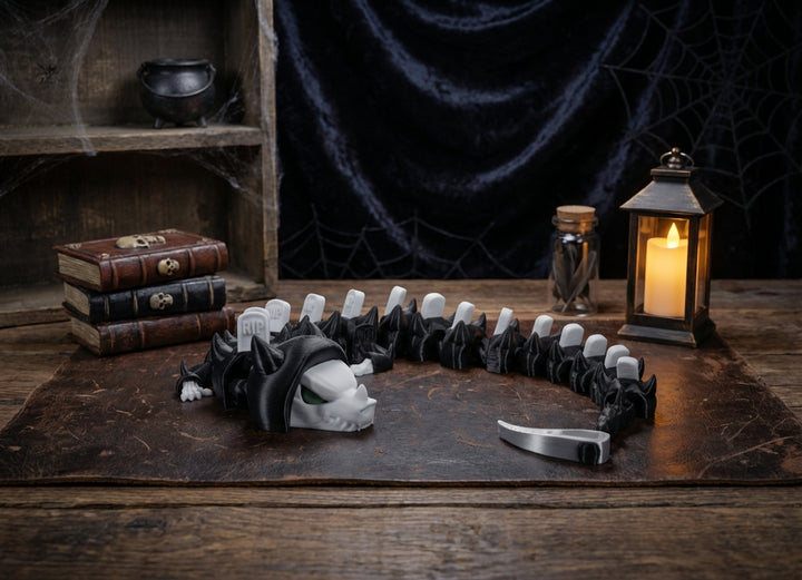 Grim Reaper Dragon - Large Articulated Fidget Toy