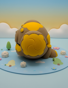 Fidough Pokeball Replica, 3D Printed Prop for Cosplay and Desk Decor 4