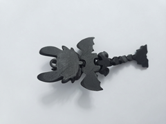 Mini Flexi Toothless Figurine - Articulated Dragon Fidget Toy 3