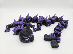 Black Panther Articulated Dragon - 24-Inch Superhero Figure 2