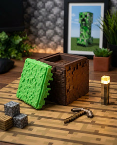Minecraft Switch Game Holder, 3D Printed Cartridge Storage Organizer 6