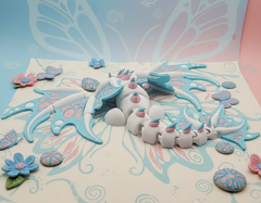 Articulated Monarch Dragon - Pastel Butterfly Fidget Toy 4