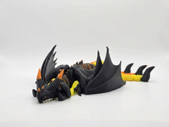 Articulated Triple Stryke Dragon Figure, HTTYD Inspired Fidget Toy 6