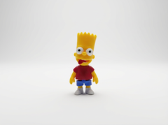 Flexi Bart Simpson Figurine - Articulated 3D Printed Desk Toy 2