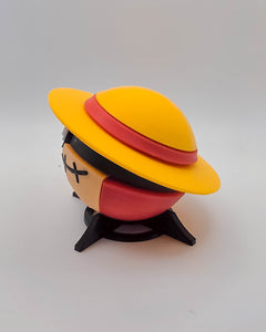 Monkey C. Luffy Pokeball - Anime Crossover Desk Figure 3