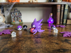 Haunter PokeMini Figure - 3D Printed Ghost Monster Collectible 5