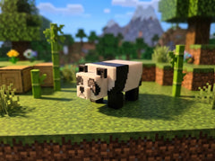 Minecraft Panda Figure - 3D Printed Gamer Desk Decor 4