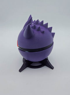 Gengar Pokeball - Functional 3D Printed Replica for Gaming Decor 4