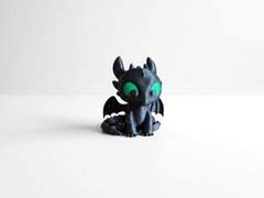 Toothless Figure - How to Train Your Dragon 3D Printed Statue 2