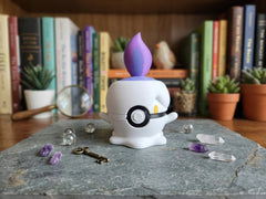 Litwick Pokeball - 3D Printed Pokémon Figure, Non-Functional Display Prop 2