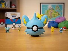 Shinx Pokeball - 3D Printed Pokemon Inspired Collectible Figure 1