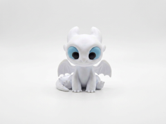 Lightfury Figure - How to Train Your Dragon Collectible - 3D Printed Statue 3