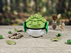 Shaymin Pokeball, 3D Printed Pokémon Display Replica, Non-Functional 7