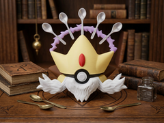 Mega Alakazam Pokémon Figure - 3D Printed Statue, 6.5 Inch 3