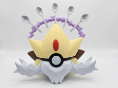 Mega Alakazam Pokémon Figure - 3D Printed Statue, 6.5 Inch 1